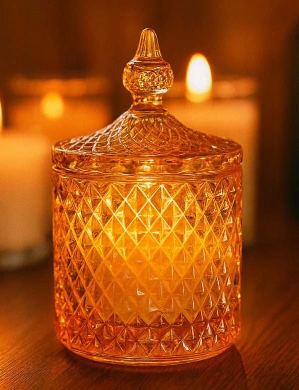 Frasco de Vidrio Afrodita Ámbar 130ml