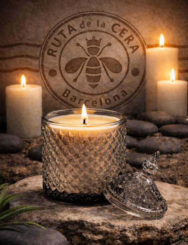 Frasco de Vidrio Afrodita Antracita 300ml