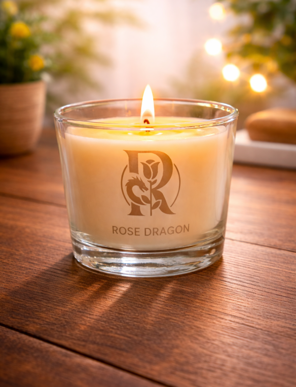 Vaso para vela DIONISO Pack 6u. Día de la Rosa