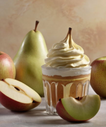Creamy Apple and Pear Heart Fragrance