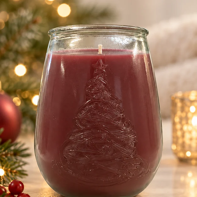 Frasco de Vidrio ÁRBOL NAVIDAD 650ml - Imagen 4