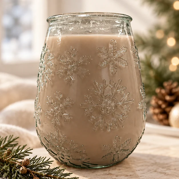 Frasco de Vidrio Copos de Nieve 650ml - Imagen 4